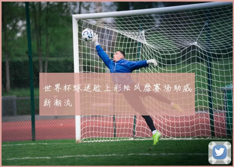世界杯球迷脸上彩绘风靡赛场助威新潮流